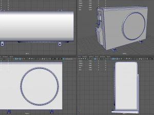 air conditioner 3D Model