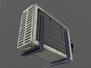air conditioner Model 3D
