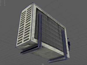 air conditioner 3D Model