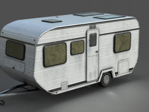 caravan 3Dモデル