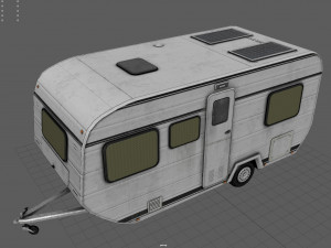 caravan 3D मॉडल