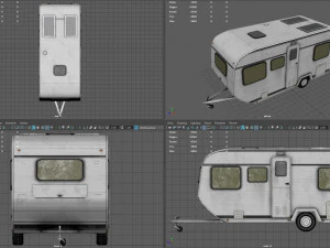 caravan 3D Model