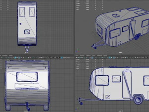 caravan 3D Model