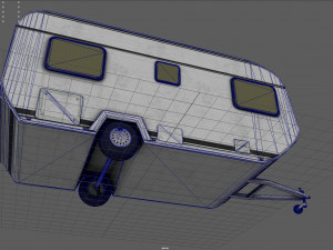 caravan 3D मॉडल