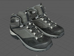 hiking boots 3 3D मॉडल