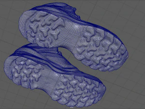 hiking boots 3 3D Model