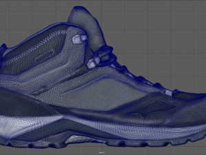 hiking boots 3 3D मॉडल