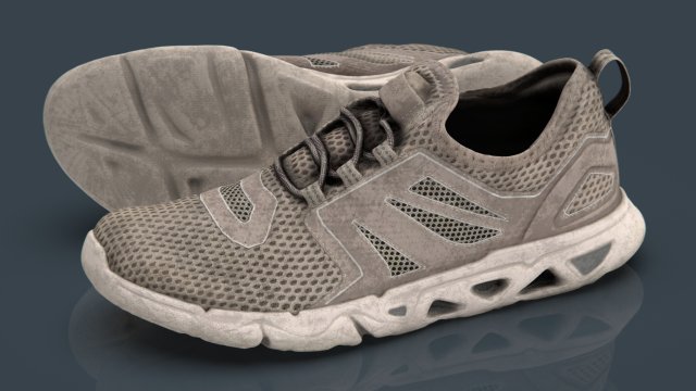 tactical shoe Modello 3D .c4d .max .obj .3ds .fbx .stl .blend 