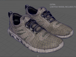 tactical shoe Modello 3D