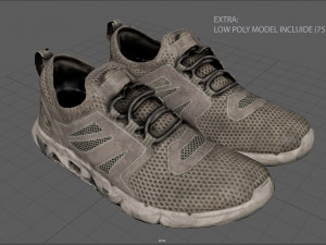 tactical shoe Modello 3D