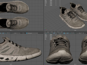tactical shoe Modello 3D