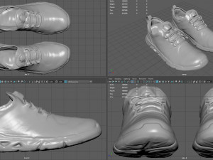 tactical shoe Modello 3D