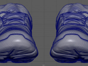 tactical shoe Modello 3D