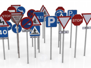 traffic signals 3D Model
