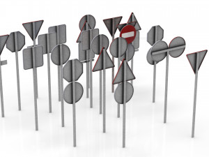 traffic signals Model 3D
