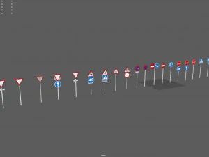 traffic signals 3D Model