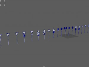 traffic signals 3D Model