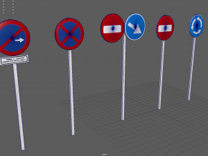 traffic signals Model 3D
