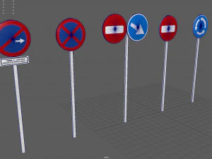 traffic signals 3D Model