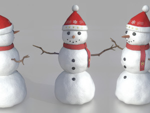 snowman Modelo 3D