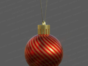 christmas balls Modello 3D
