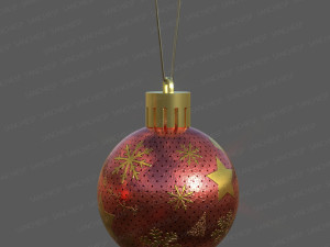 christmas balls Modello 3D