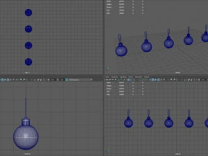 palle di Natale Modello 3D