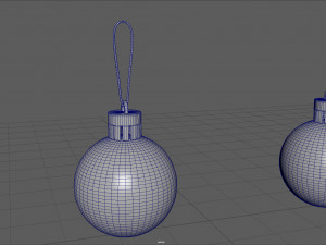 christmas balls Modello 3D