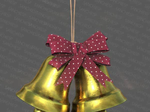 campane di Natale Modello 3D
