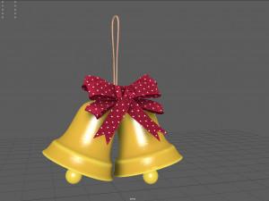 christmas bells 3D 模型