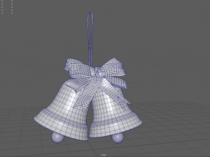 christmas bells 3D 模型