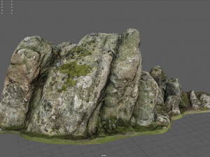 rock 34 3D Модель