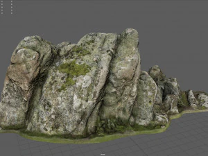 roccia 34 Modello 3D