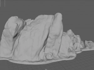 roccia 34 Modello 3D