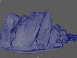 roccia 34 Modello 3D