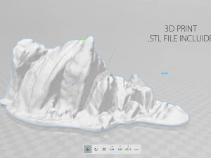 roccia 34 Modello 3D