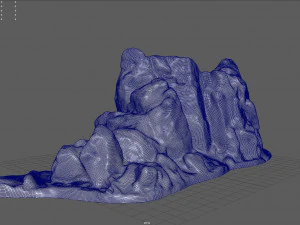 roccia 34 Modello 3D