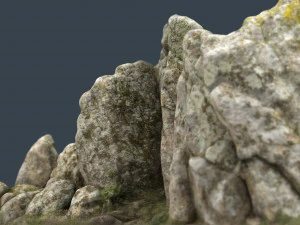roccia 34 Modello 3D