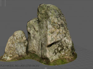 roccia 35 Modello 3D