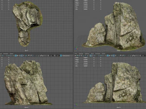 roccia 35 Modello 3D