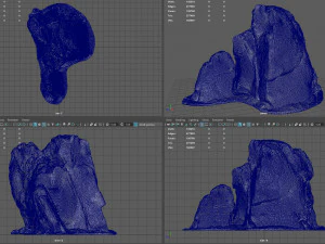 roccia 35 Modello 3D