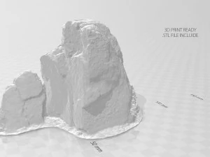 roccia 35 Modello 3D