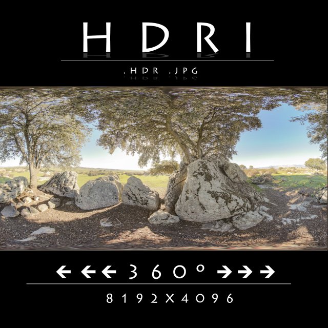 hdr trees in field CG 텍스쳐 .c4d .max .obj .3ds .fbx .stl .blend 