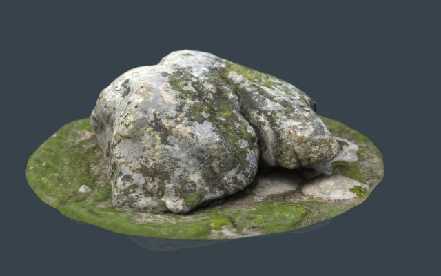 rock 38 3D Model .c4d .max .obj .3ds .fbx .stl .blend 