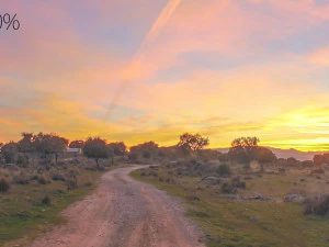 hdri dirt road sunset CG Textures