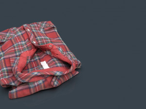folded shirt Modelo 3D