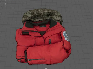 antarctic jacket 3D Model