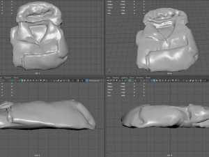 antarctic jacket Model 3D