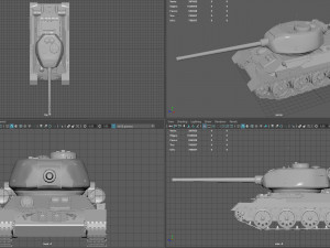 t-34-85 rudy Modello 3D