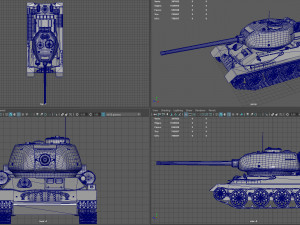 t-34-85 rudy Modello 3D